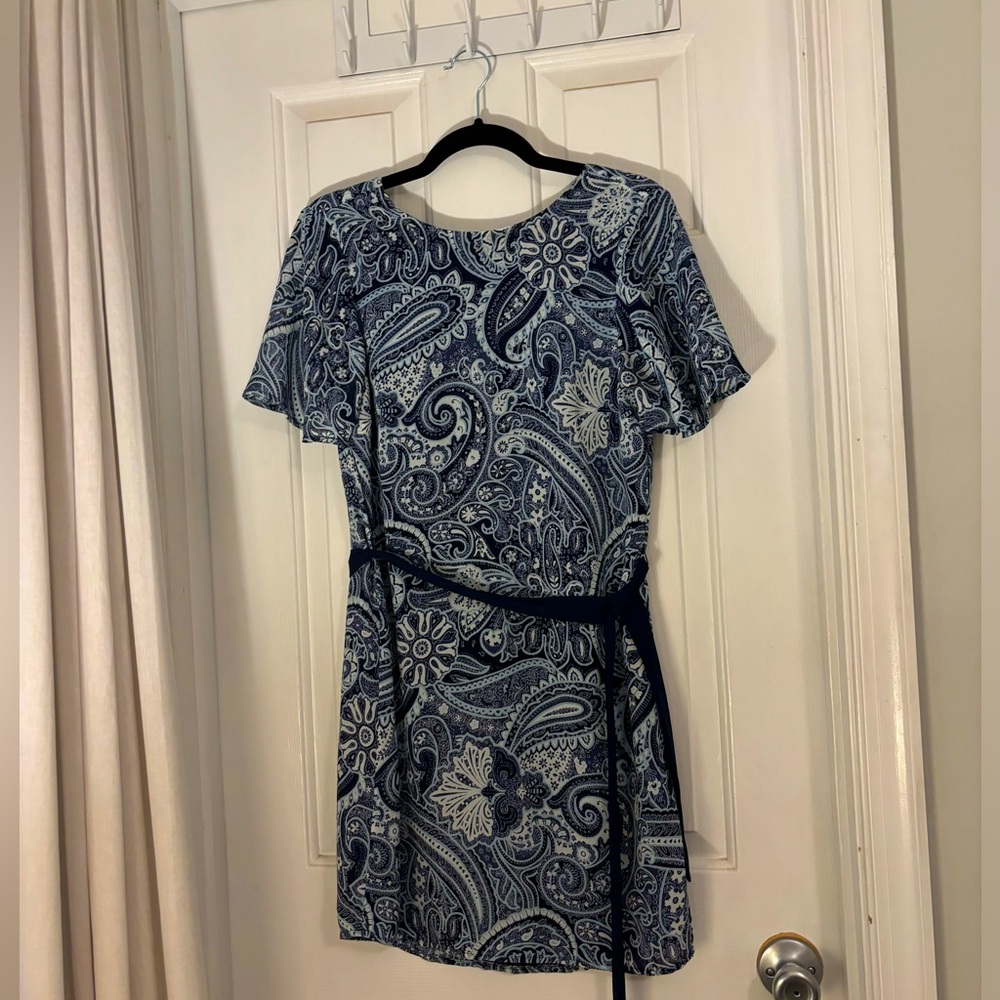 H&M mini dress w/ slight hi/low hem